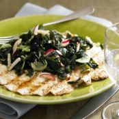 SESAME CRUSTED CHIX PAILLARDS w/SEAWEED
